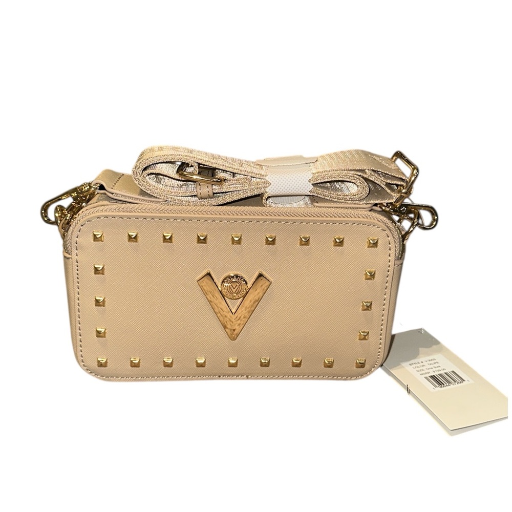 NWT Valentino Orlandi Taupe Camera Bag